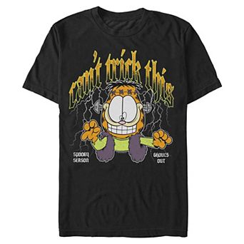 Men's Garfield Can't Trick This Graphic Tee