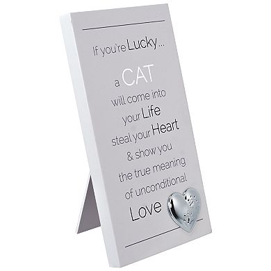 Malden Expression Sign Cat Wall or Table Decor