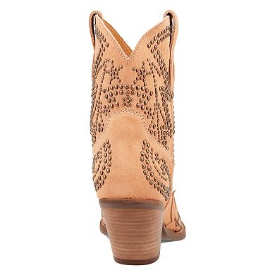 Dingo Seein' Stars Women's Suede Ankle Boots