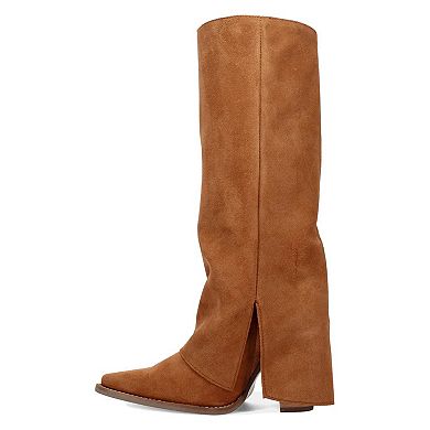 Dingo Buckle Bunny Women's Suede Boots