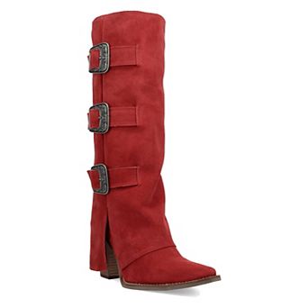 Dingo Buckle Bunny Women's Suede Boots