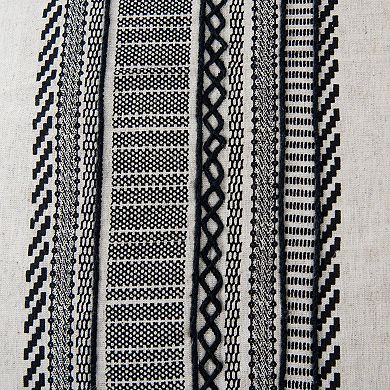 Rizzy Home Donny Osmond Rumor Throw Pillow Cover