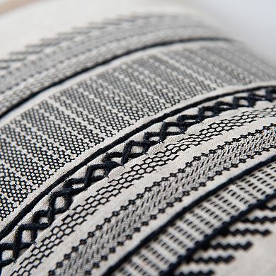 Rizzy Home Donny Osmond Tessa Down-Filled Throw Pillow