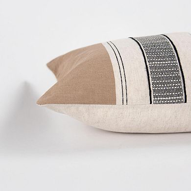 Rizzy Home Donny Osmond Tessa Down-Filled Throw Pillow