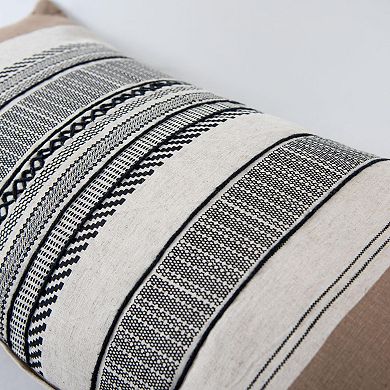 Rizzy Home Donny Osmond Tessa Down-Filled Throw Pillow