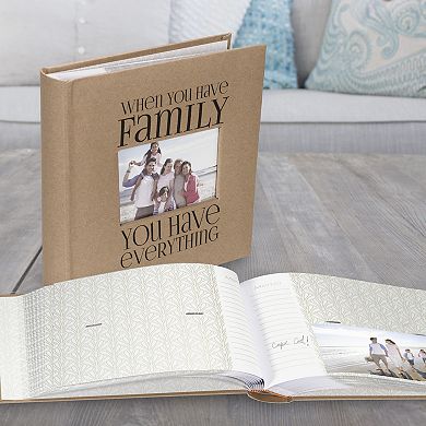 Malden 2 Slot 4" x 6" Family Kraft Paper Photo Album