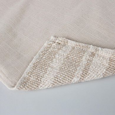 Rizzy Home Donny Osmond Roy Textured Striped Throw Pillow