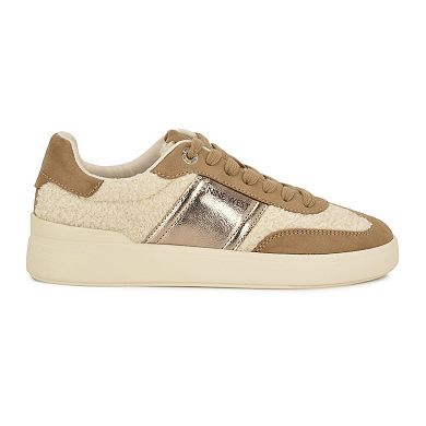 Nine West Linehan Women's Round Toe Lace-Up Casual Sneakers