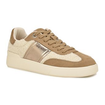 Nine West Linehan Women's Round Toe Lace-Up Casual Sneakers