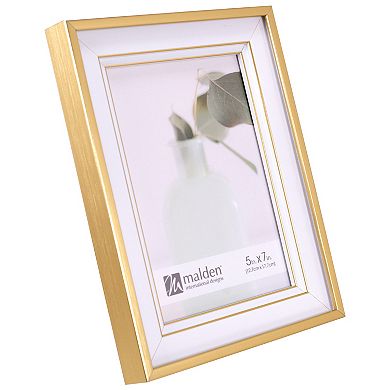 Malden 5" x 7" Double Ridge Picture Frame