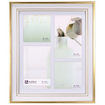 Malden 4-Opening Double Ridge Collage Frame