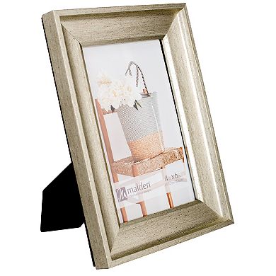 Malden 4" x 6" Rustic Silver Tone Picture Frame