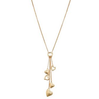 Napier Gold-Tone All My Love Heart Pendant Necklace