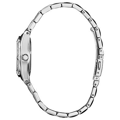 Citizen Women's Stainless Steel Diamond Accent Bracelet Watch
