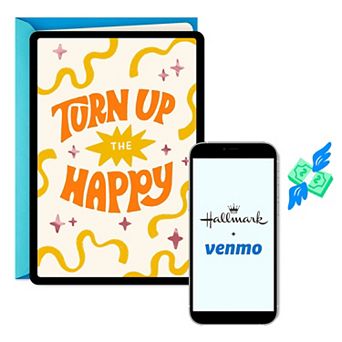 Hallmark Turn Up the Happy All-Occasion Card with Venmo