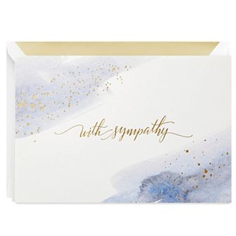 Hallmark Signature Many Thoughts & Prayers Sympathy Card