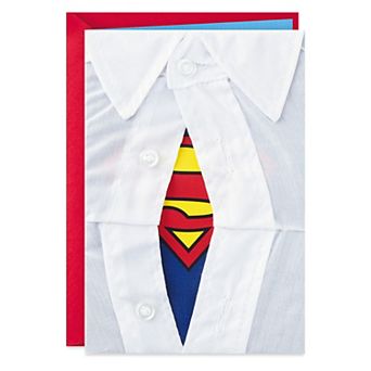 Hallmark Signature Superman Silhouette Birthday Card