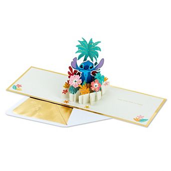 Hallmark Disney's Lilo and Stitch Signature Pop-Up Birthday Card
