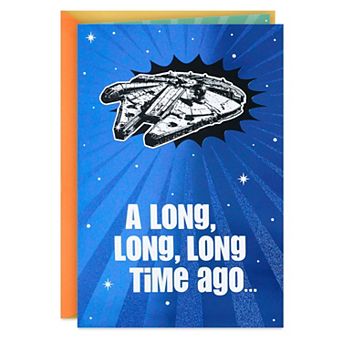 Hallmark Star Wars Funny Birthday Card with Sound