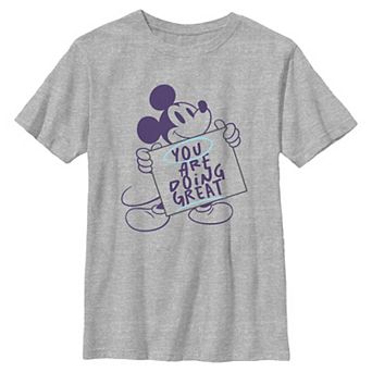 Boys 6-20 Disney's Mickey Mouse You Are Doing Great Graphic Tee
