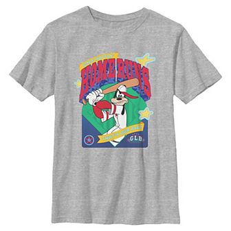 Boys 8-20 Disney's Goofy Only Hitting Home Runs Graphic Tee