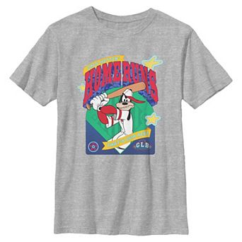 Boys 8-20 Disney's Goofy Only Hitting Home Runs Graphic Tee
