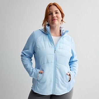 Plus Size Tek Gear® Mixed Media Jacket