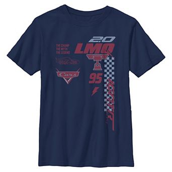 Boys' Cars Lightning McQueen The Champ 2.0 Graphic Tee