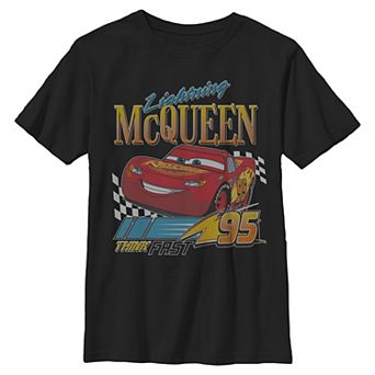 Boys 8-20 Disney's Cars Lightning McQueen Think Fast Graphic Tee