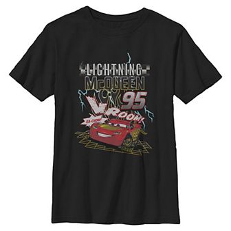 Boys 8-20 Disney's Cars Lightning McQueen Vroom 95 Graphic Tee