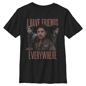 Boys 6-20 Star Wars Andor Friends Everywhere Graphic Tee
