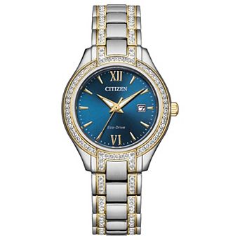 Citizen Eco-Drive Axiom Women's Two-Tone Stainless Steel Bracelet Watch - FE1234-50L