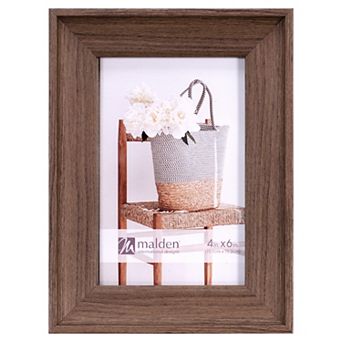 Malden 4" x 6" Walnut Picture Frame