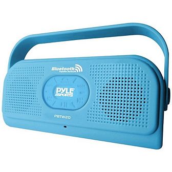Pyle Portable IPX7 Waterproof Shower Speaker -