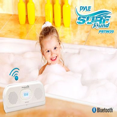 Pyle Portable IPX7 Waterproof Shower Speaker -