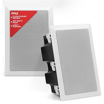 Pyle In-Wall / In-Ceiling Dual 5.25'' Enclosed