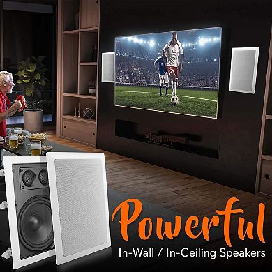 Pyle Ceiling Wall Mount Enclosed Speaker - 400