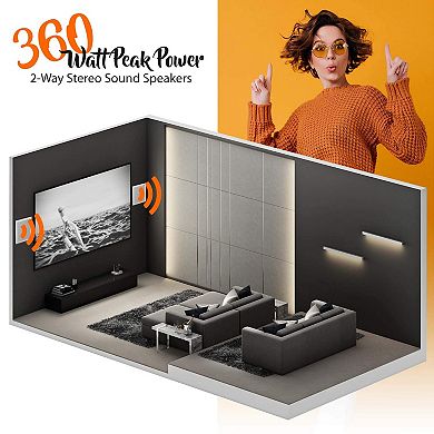 Pyle Ceiling Wall Mount Enclosed Speaker - 400