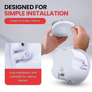 Pyle Ceiling Wall Mount Enclosed Speaker - 250
