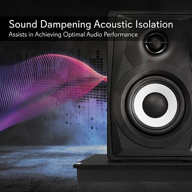Pyle 15"x15" Sound Isolation Speaker Platform Base