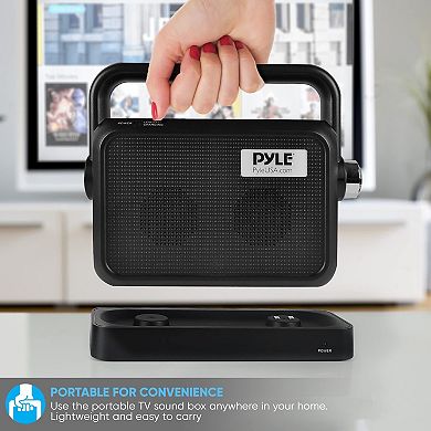 Pyle Wireless Portable Speaker Soundbox - 2.4ghz