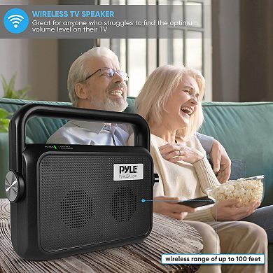 Pyle Wireless Portable Speaker Soundbox - 2.4ghz