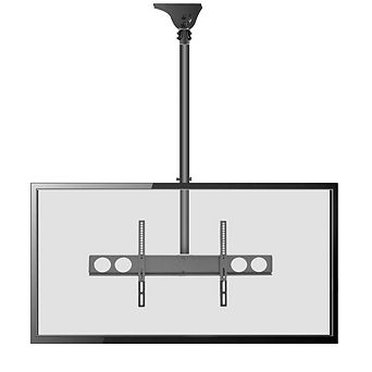 Pyle TV Ceiling Mount, Adjustable Bracket for 37-70 Inch TVs, Fits Flat or Pitched Ceilings