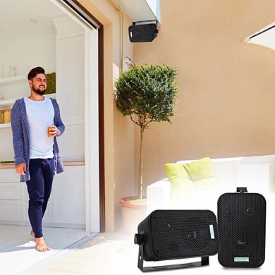 Pyle - Outdoor Speaker System Wired (Pair),