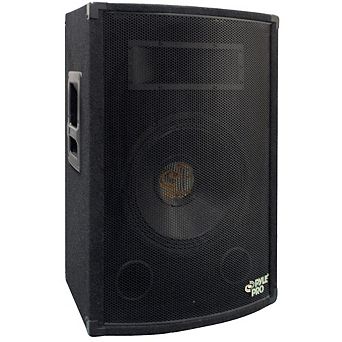 Pyle 500W 10" 2-Way Speaker Cabinet with Titanium Compression Driver - Black - 1 ct