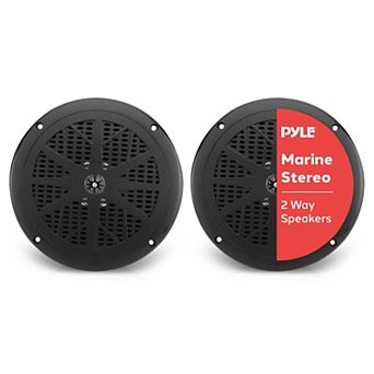 Pyle 6.5 Inch Dual Marine Speakers - 2 Way