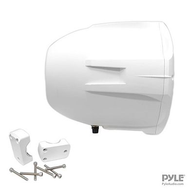 Pyle 8" Waterproof Marine Wakeboard Tower Speakers 300 Watts with 1" Dome Tweeter