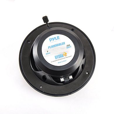 Pyle 6.5” Dual Waterproof Marine Speakers - 250W