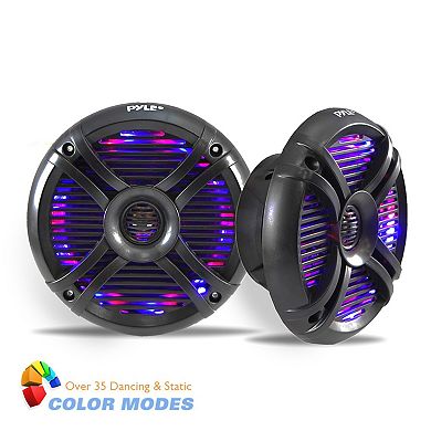 Pyle 6.5” Dual Waterproof Marine Speakers - 250W