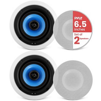 Pyle 6.5'' Home In-Wall / In-Ceiling Speakers,